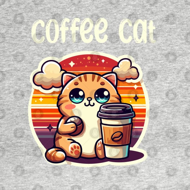 Coffee Cat by dinokate